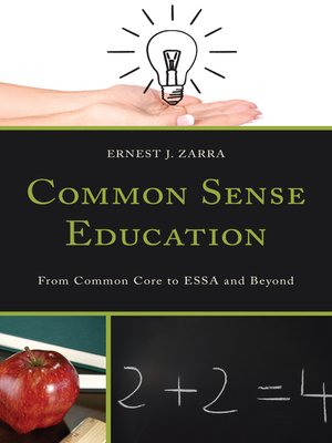 cover image of Common Sense Education